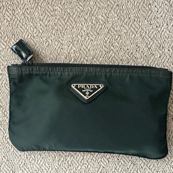 Prada Nylon Green Pouch - Picture 4 of 6